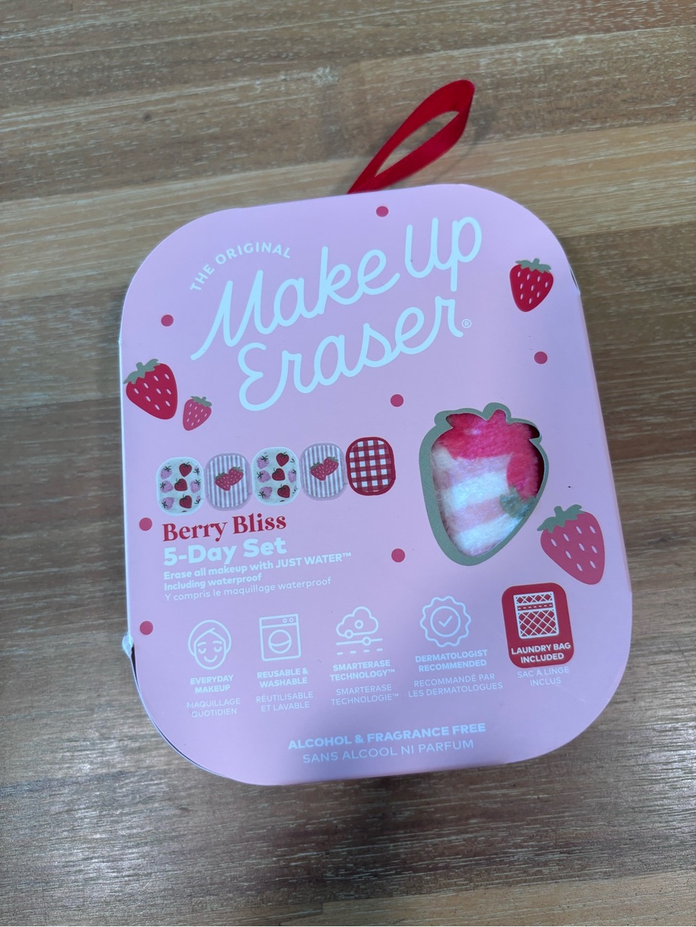 MakeUp Eraser Berry Bliss 5-Day Set - Pink